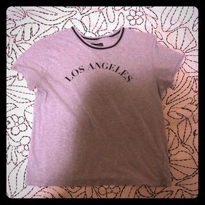 Kendall & Kylie Los Angeles Crop Tee